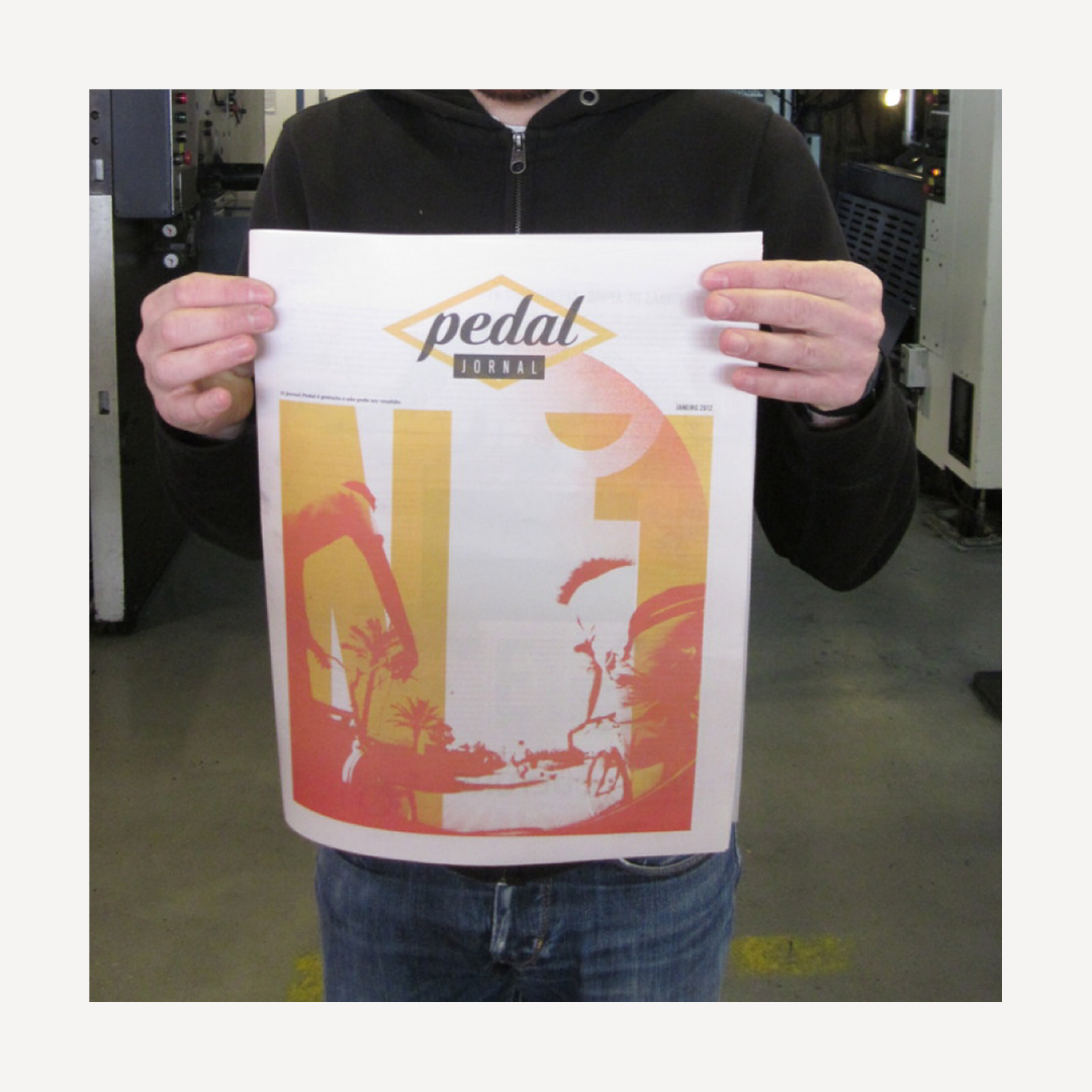 Cultural Project — Jornal Pedal Cover